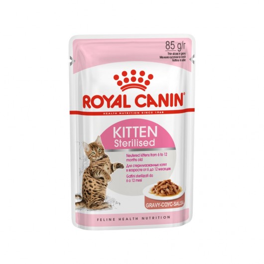 Royal Canin Kitten Sterilized Gravy 85gr
